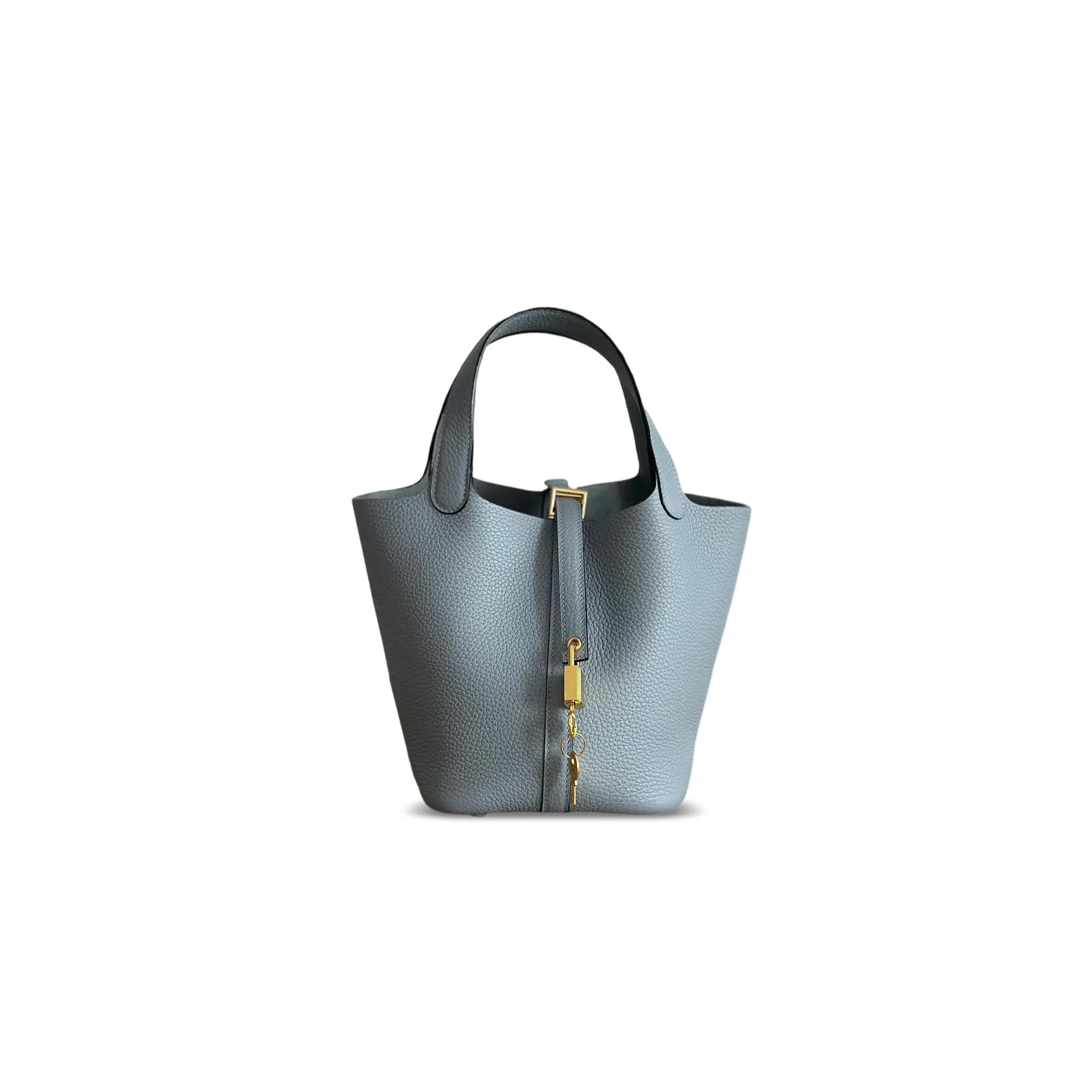H**me5 picotin lock 18 taurillon clemence (18*18*13cm)
